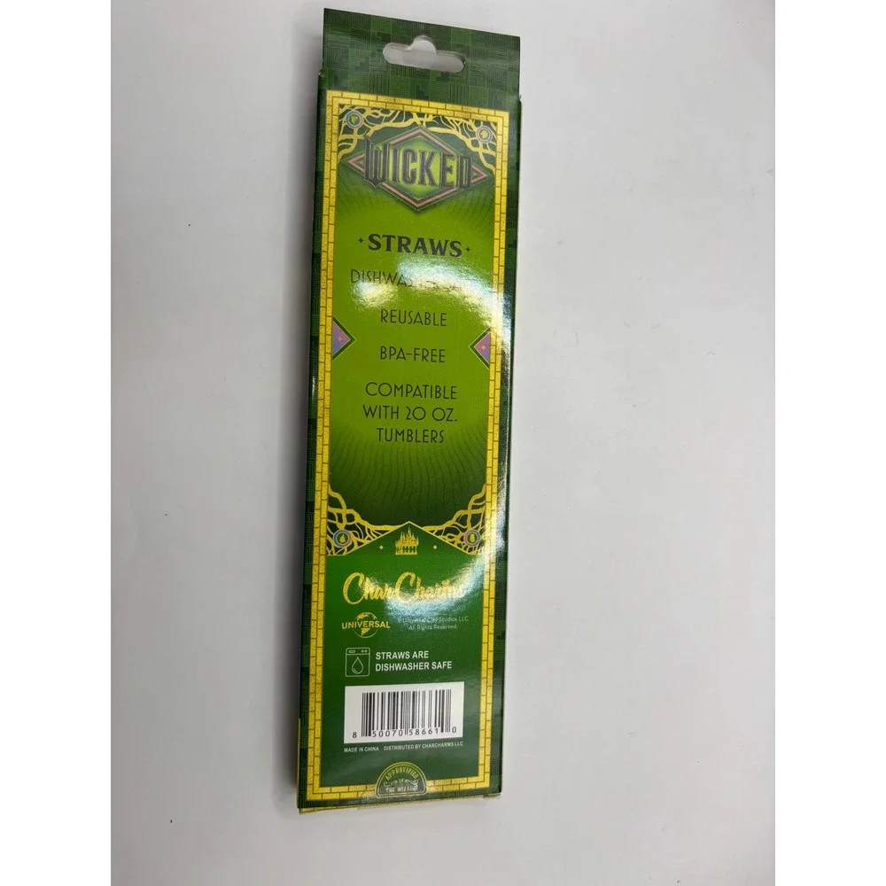 Stanley x Wicked Quencher H2.0 Tumbler Lot 40oz 30oz Elphaba Glinda Straws